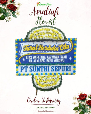 Papan Bunga Duka di Sigumpar
