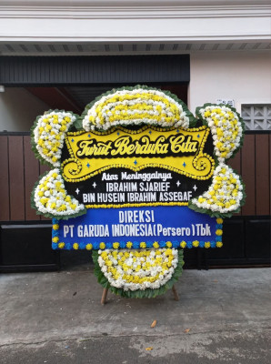 Papan Bunga Duka di Sigumpar