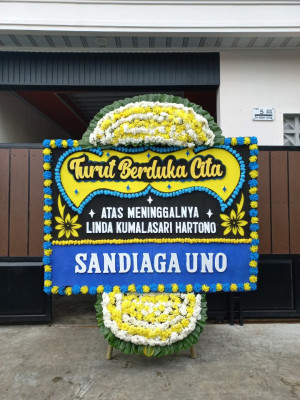 Papan Bunga Duka di Sigumpar